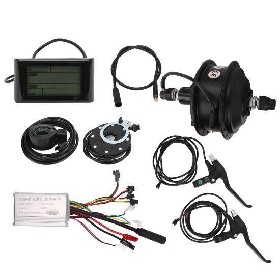 48 В 250 Вт электрический велосипед задний привод маховик мотор комплект с контроллером S900 измерительный переключатель помощь датчик тормозная ручка подходит для 27,5-дюймовых спиц обода 