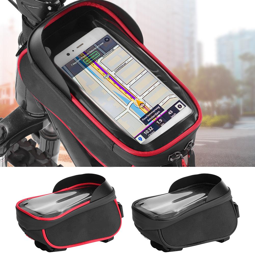 Сумка-дождевик Рама Передняя верхняя труба Светоотражающие велосипедные сумки Сумка Mo