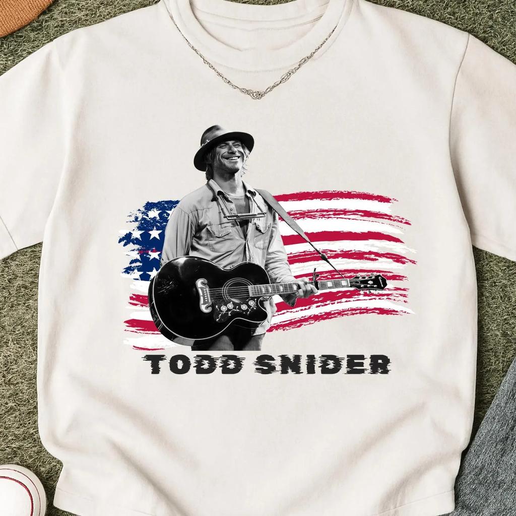 Classic Todd Snider Hat Logo Art T-shirt All Size S to 5XL UR420