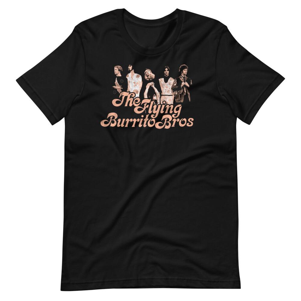 THE FLYING BURRITO BROTHERS Фан-арт Графическая футболка Футболка с коротким рукавом Унисекс Футболка