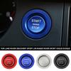 Car Ignition Engine Start Stop Switch Button Ring Trim Sticker For Land Rover Discovery Sport LR5 Range Rover Sport Vogue Evoque
