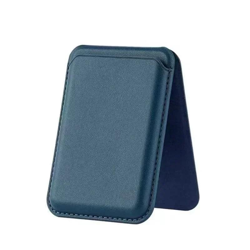 2 в 1 Прочный Магнитный Кожаный Кошелек Со Скрытой Подставкой Чехол Для Magsafe Для iPhone 15PM 14 13 Pro Max Mag Safe Держатель для Карт Карманный Чехол