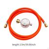 Propane Converter Hose Portable 1.5M Gas Regulator for Picnic BBQ Party