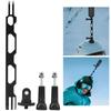 Action Camera Expansion Bracket Aluminium Alloy Extension Arm for GoPro Sports Camera