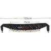 Comfortable Fringes Hip Scarf Sequins Waist Chain Stylish Belt Waist Skirt  Yoga-Friendly
