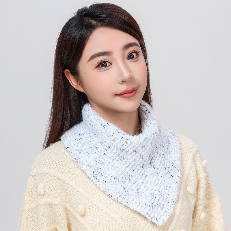 Knitted Fake Collar Woman Winter Keep Warm Ring Scarf Neck Protection Detachable Collar Female Soft Muffler