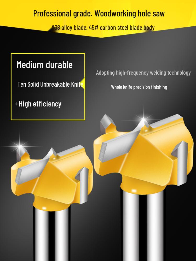 35 мм Деревообрабатывающая коронка и пробойник для петель для массива дерева и пластика