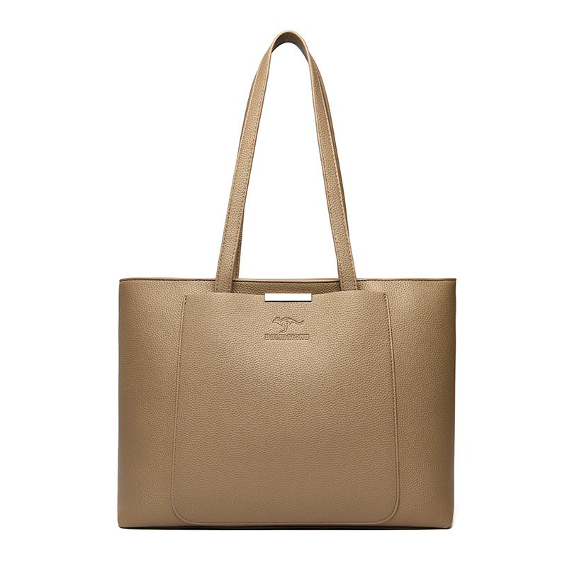 Однотонные вместительные сумки для женщин Сумка через плечо из мягкой кожи Сумка-шоппер Высококачественные сумки Роскошный дизайнер