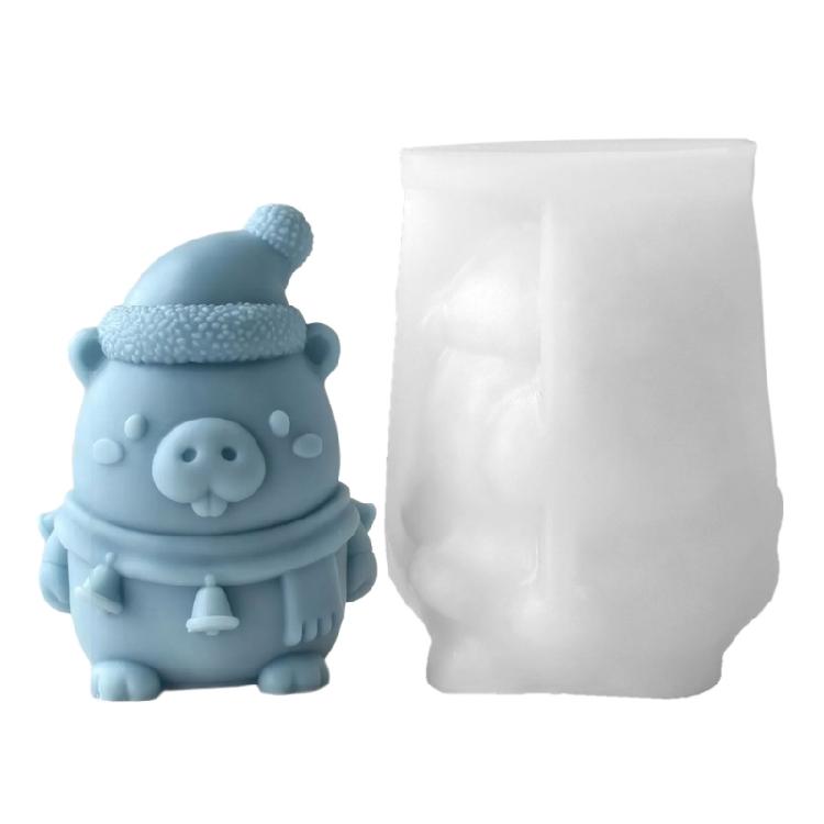 Силиконовые формы в форме животных для эпоксидной смолы, ручной работы, для свечей, для украшения дома, легко извлекаются, силиконовая форма для мыла
