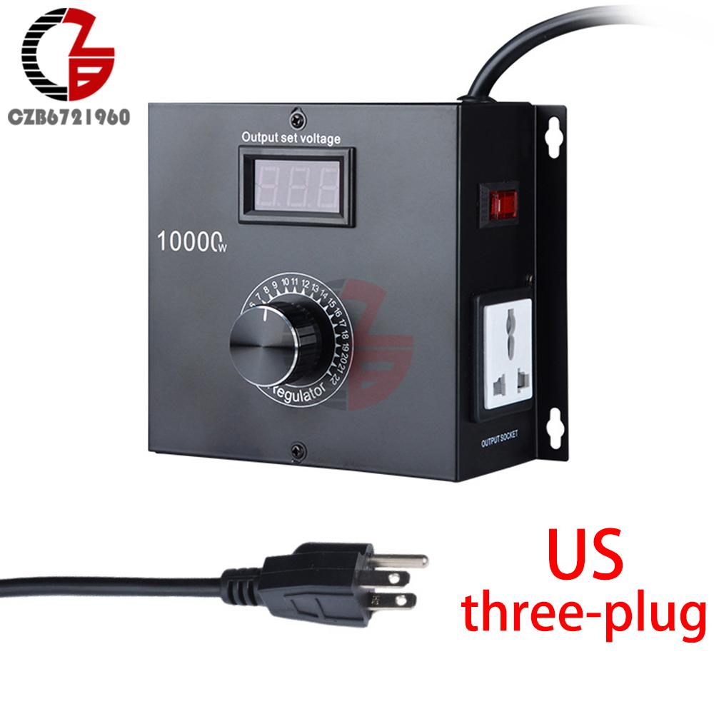 10000W AC 220V Electrical Voltage Regulator Controller Converter Regulator Transformer Variable Voltage dimmer Speed Controller