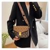 2025 New Luxury Fashion Printed Women's One Shoulder Handheld Bag Hot Sale Small Square Bag Versatile High Quality Crossbody Bag