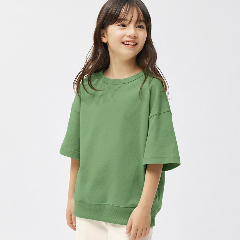 GU by Uniqlo Kids  Unisex  Sweatshirt  5 Minute Sleeve 
