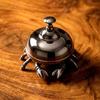 Solid Brass Crab Service Bell: Nautical Coastal Desk Decor 10.16 cm