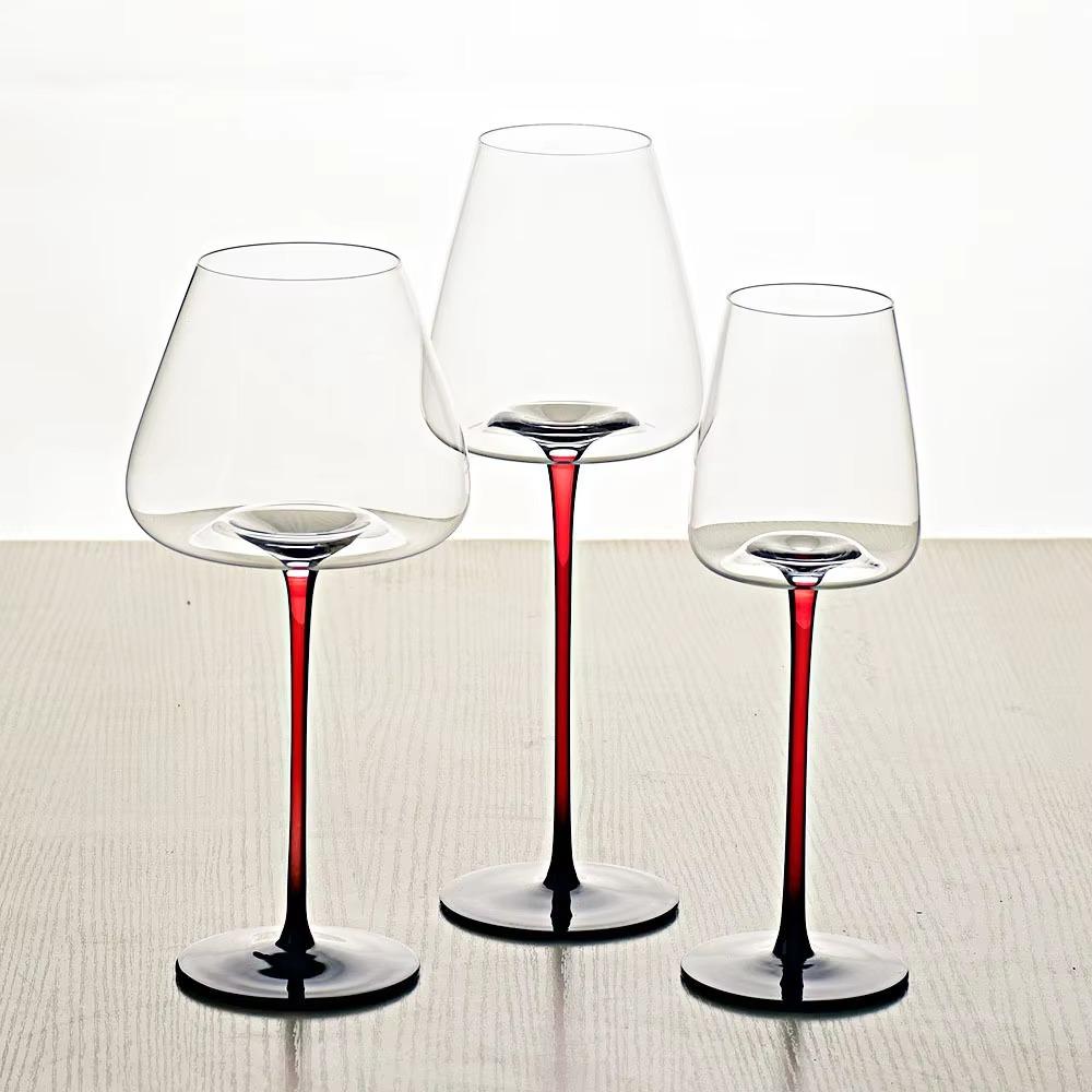 2pcs European Style Crystal Red Wine Glasses Hand-blown Red Wine Cup Luxury Champagne Goblet  Gift