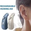 Digital Rechargeable Hearing Aid Wireless Mini Hearing Amplifier Smart Noise Reduction Invisible BTE Ear Aids