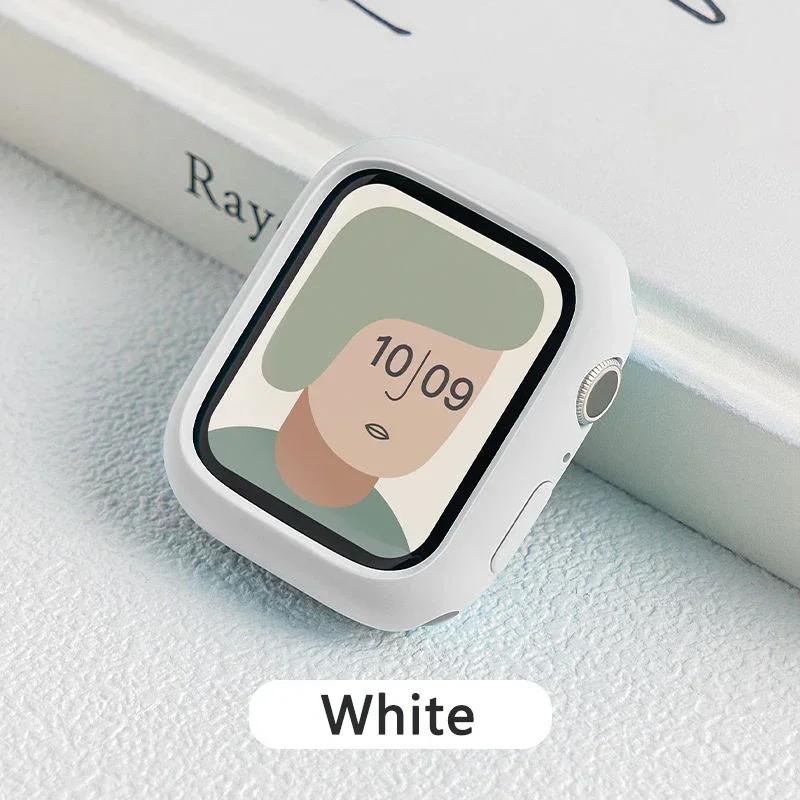 Силиконовый чехол для Apple Watch Case 10 42мм 46мм 44мм 40мм 45мм 41мм Аксессуары Бампер Защитная оболочка iWatch series SE 6 7 8 9