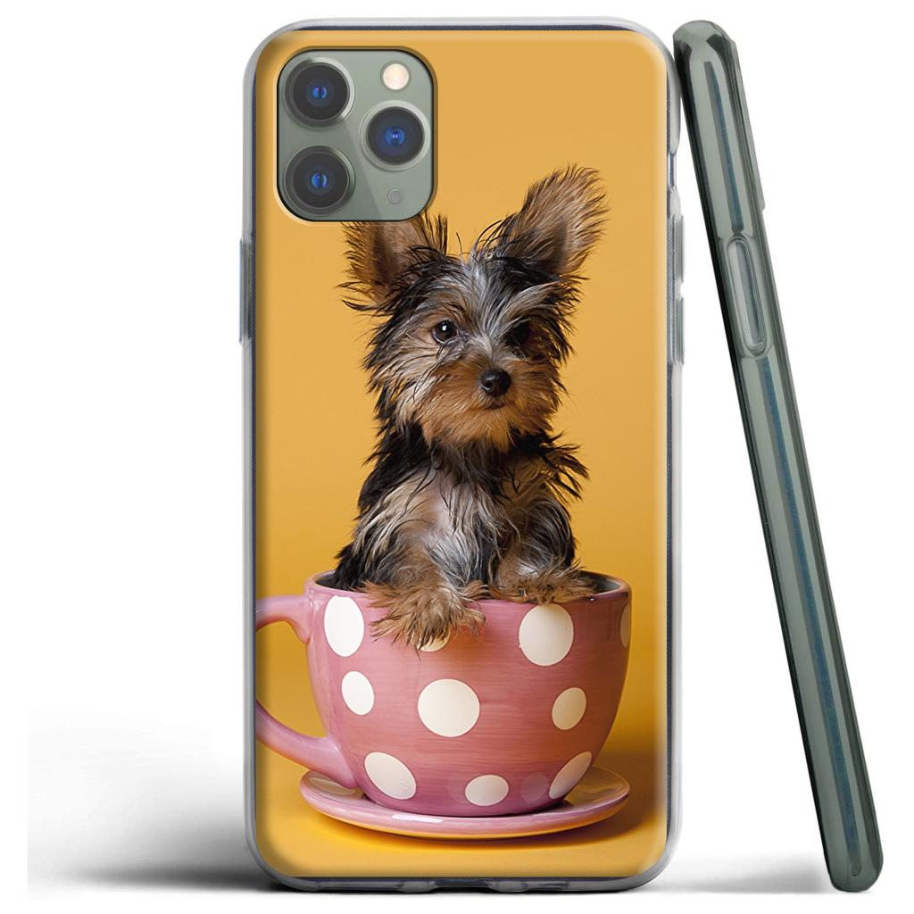 Силиконовый чехол «Щенок мопса бульдога» для Apple iPhone 13 12 Mini 11 Pro SE XS X XR Max 8 7 6S 6 Plus 5S