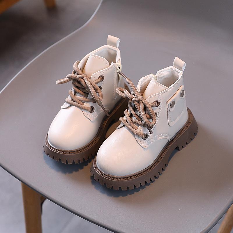 Новые детские хлопковые ботинки для мальчиков и младенцев Большие хлопковые ботинки для девочек Теплые короткие ботинки
