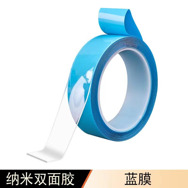 Прозрачная не оставляющая следов нанолента с высокой вязкостью, прочная, не оставляющая следов, клейкая лента без гвоздей для офиса, дома, автомобиля, нано-двусторонняя лента