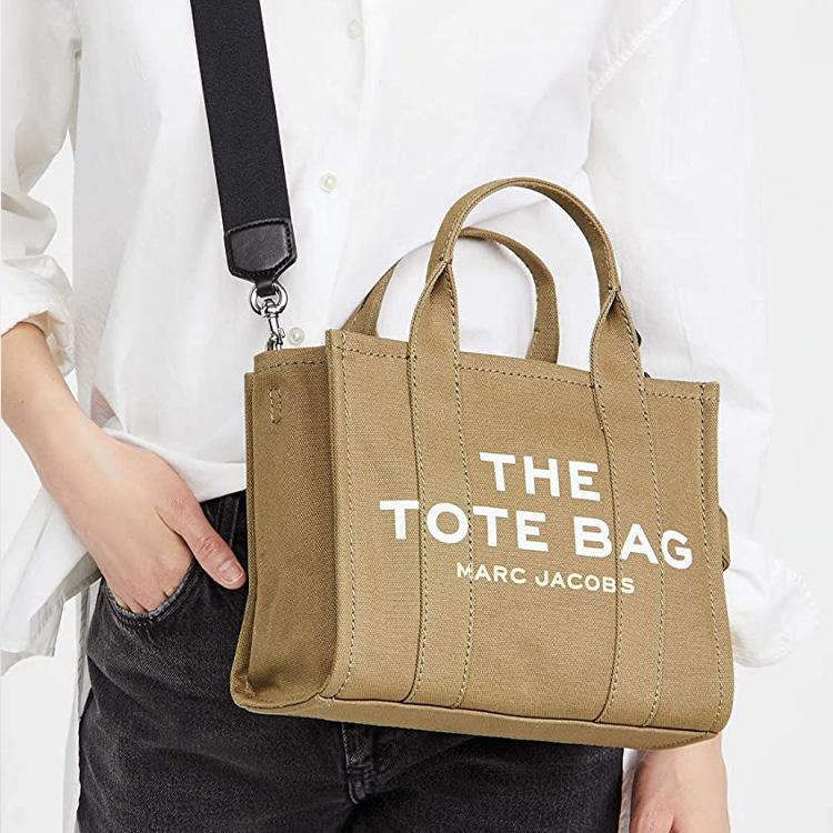 Marc Jacobs Канвасная маленькая сумка-тоут Цвет: темно-зеленый Женская сумка-тоут M0016493-372