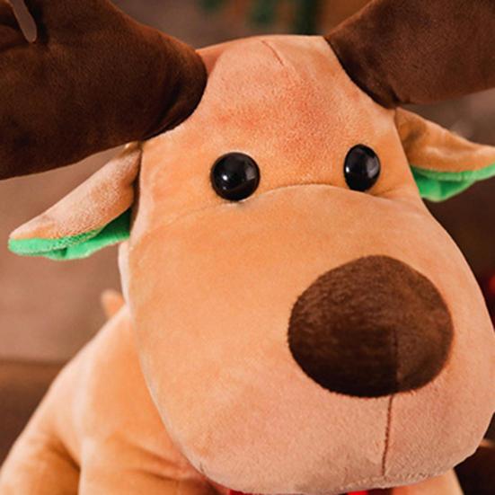 Рождественский олень плюшевая игрушка подушка супер мягкая кукла-животное рождественская елка зимнее праздничное украшение подарок для детей взрослых