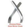 Хромированные аксессуары для зеркала заднего вида автомобиля для Toyota Camry 70 XV70 2018    Накладка на зеркало боковой двери, стиль наклейки