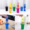 Pull-up Type Toothpick Cylinder Cotton Swab Storage Box Fun Magic Rabbit Shape Toothpick Dispenser Case Table Decoration