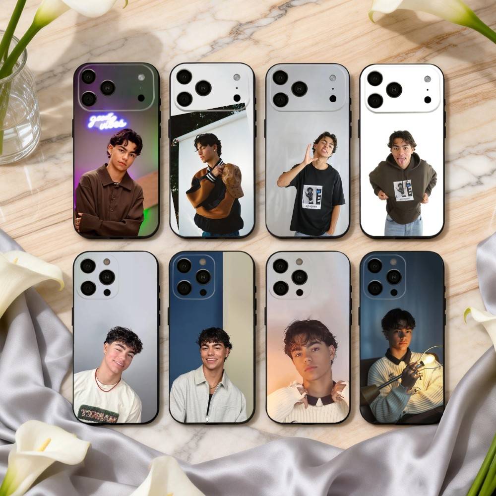 Американский актер М-Малакай Б-БертонС Чехол для телефона для iPhone 17,16,15,14,13,12,11 Plus,Pro Max,XS,Мягкий силиконовый черный чехол