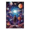 Space Travel Astronaut Colorful Universe of the Planet World Canvas Paintings Posters Print Living Room Bedroom Wall Art Photos Modern Home Decor