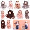 Европа Красный 1/6 BJD Многоцветный DIY Головной Убор Древние Кукольные Аксессуары Голова Куклы 16 см Куклы