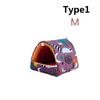 Winter Mini Cage Comfortable Small Animal Sleeping Bed Hamster House Guinea Pig Nest Warm Mat