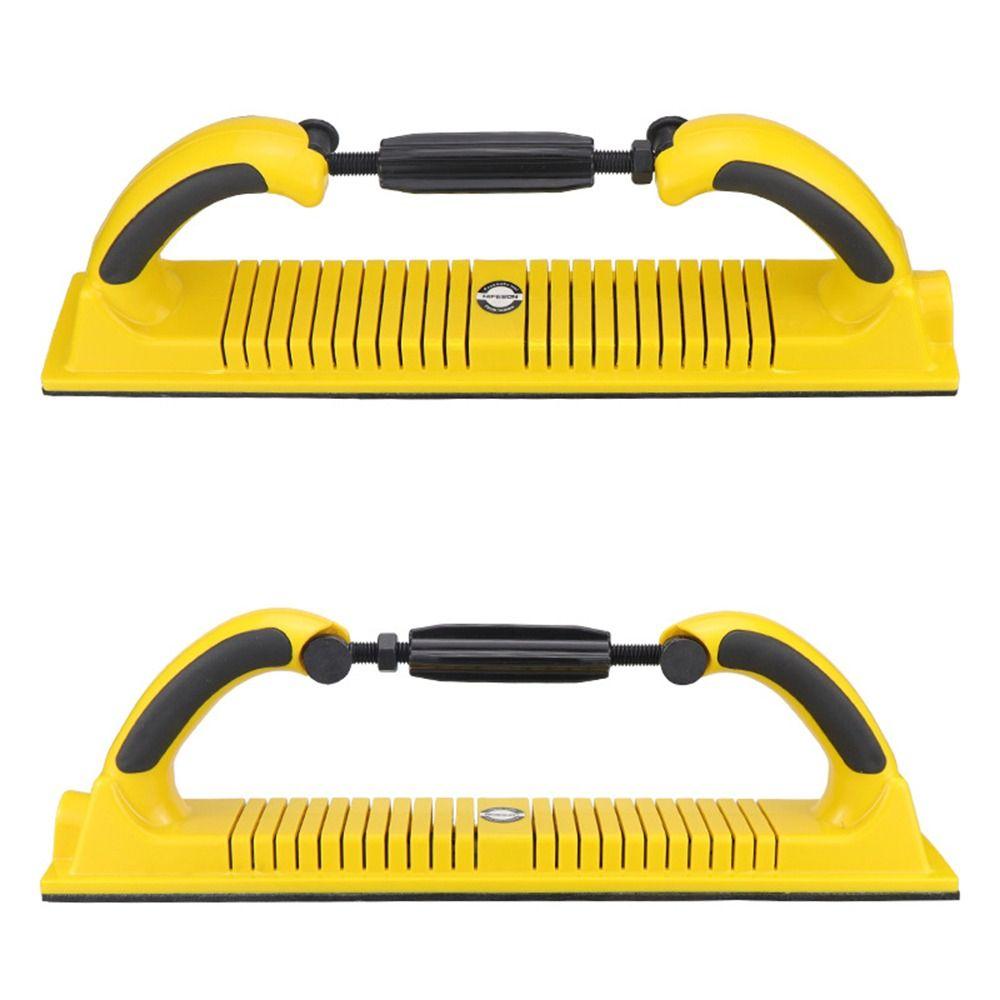 Sanding Blocks Hand Sanding File Block with Both Hook Dry Grinding Hand Push Board Auto