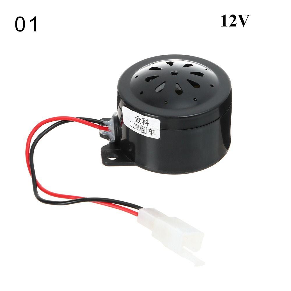 1.5A Мотоцикл Электрический Трехколесный Велосипед Круглый Громкий Звуковой Сигнал Реверсивный Звуковой Сигнал Комплект Универсальный Динамик Сигнала