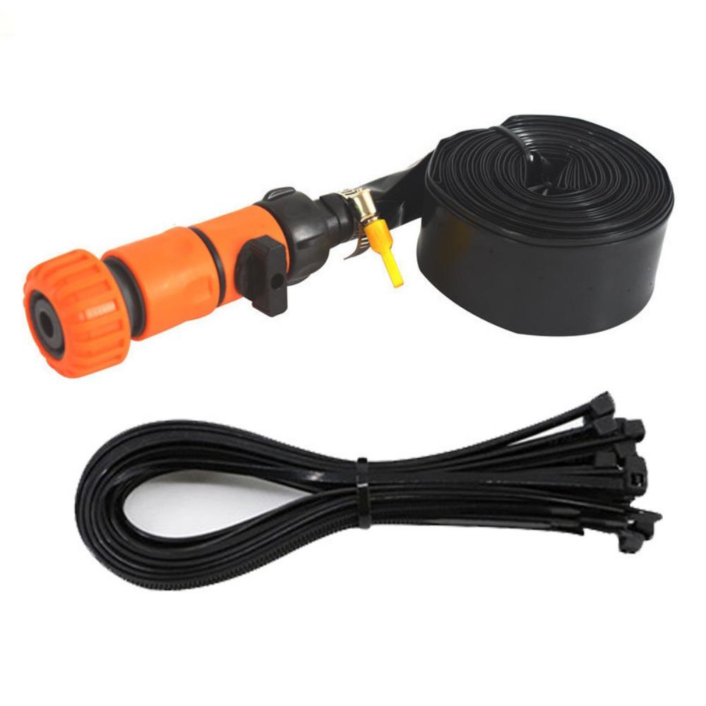 8/10/12/15m Trampoline Sprinkler Drip Irrigation Lawn Sprinkler Water Ring Outdoor Use