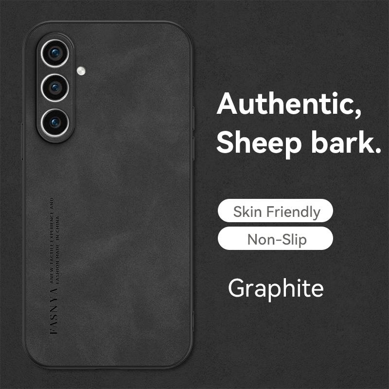 Чехол из овчины для Samsung Galaxy S23 S23Ultra S22 S21 S20 S10 S9 Plus S23FE Note 20Ultra 10 9 8 роскошная матовая задняя крышка