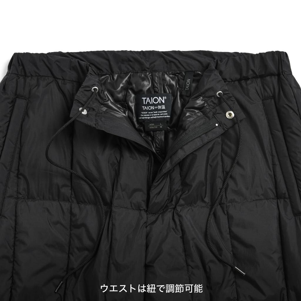 Пуховые брюки Taion 131PTWK песочно-бежевые