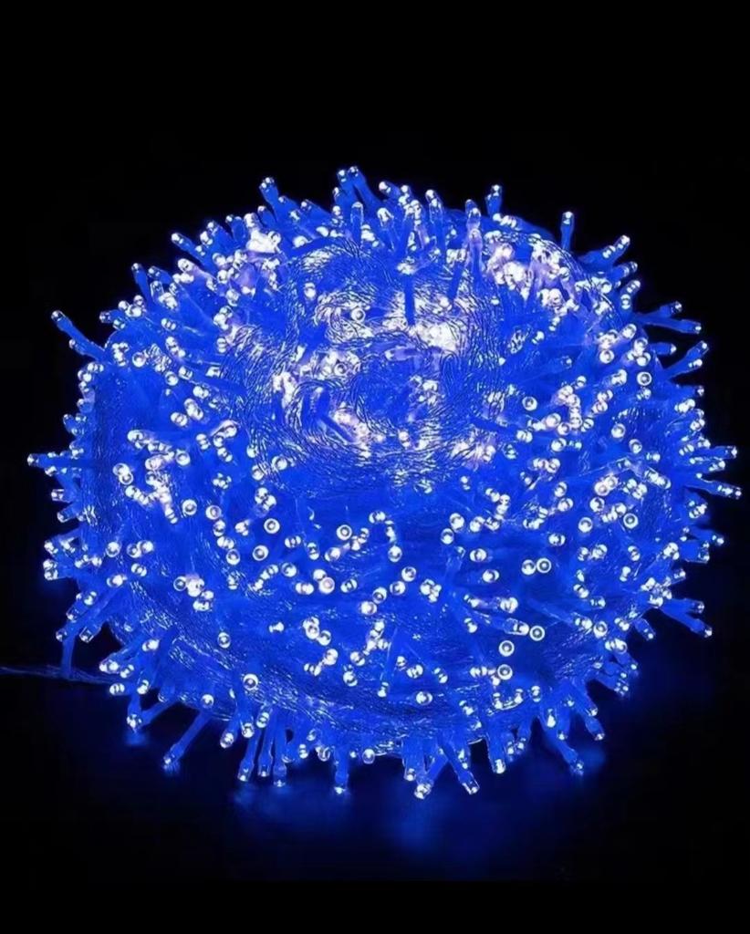 10M 100LEDs светодиодная гирлянда AC 220V 110V гирлянда лампы водонепроницаемые наружные гирлянды вечеринка праздник Рождество свадьба украшение