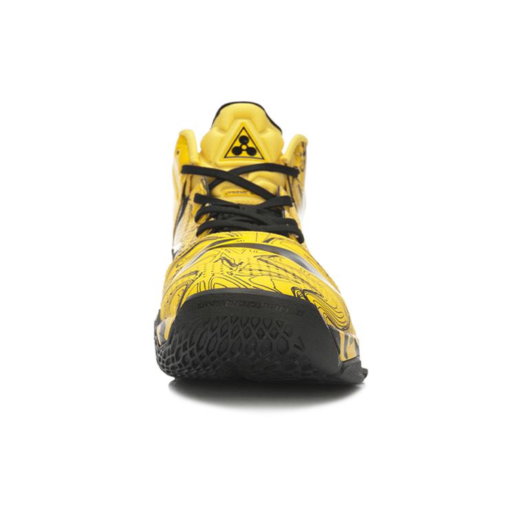 Баскетбольные кроссовки Li Ning Power 2 Мужские Высокие Желто-Черные ABAK035-6