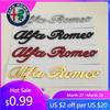 Для Alfa Romeo 2026 Горячая Наклейка 1шт 3D Металлическая для Автомобиля Alfa Romeo Буква Боковое Крыло Значок Задний Багажник Значок Наклейка Декаль St