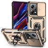 Для Xiaomi Redmi Note 12 4G 5G чехол противоударный задний слайд-держатель для объектива камеры Fundas Redmi Note 12 Pro 12Pro + 12S чехол