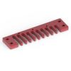 Aluminum Alloy Comb Harmonica Part for Hohner Marine Band Crossover   Deluxe (Red)