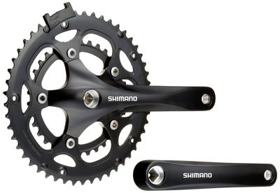 SHIMANO Передняя звездочка 170 мм 8S совместимая каретка квадратный вал UN 110 мм EFCRS200C04X CLARIS (ДОРОГА) FC-RS200 50×34T (ММ110)