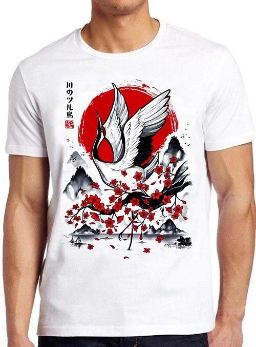 Japanese Swan Anime Manga Limited Edition Meme Funny Gift Tee T Shirt M1051