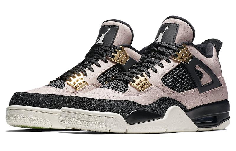 Jordan 4 Ретро Пыльно-красный Брызги Женские AQ9129-601