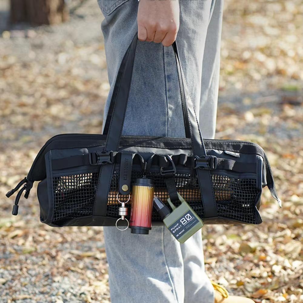 Сетчатая сумка для хранения гвоздей для кемпинговой палатки, дышащая сумка для хранения кольев для палатки, сумка для путешествий на открытом воздухе