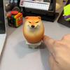 Креативная игрушка-антистресс в виде яйца собаки Сибако, реалистичная форма яйца, декор для стола, союз собаки Сиба-ину и яйца, полиуретановая игрушка с медленным восстановлением, сенсорная игрушка