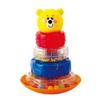 Playgo Teddy Ring Stacking, Red/yellow/green, Korean Baby Products