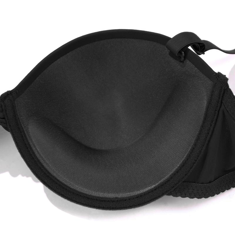 Женский бюстгальтер с половиной чашки, передние пряжки, формованные чашки, дизайн с обнажением плеч и открытой спиной для вечеринки, свадебная чашка BC для девочек