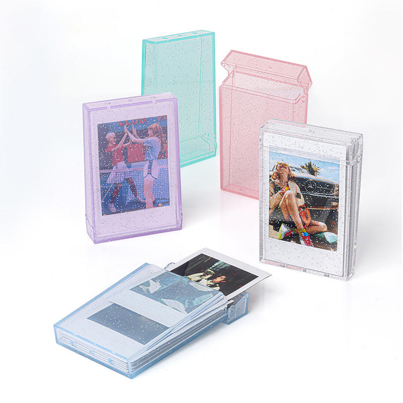 Photo Box Decoration Case Photo Album Transparent Photocard Holder Mini Album Storage Collect Book Name Card Album De Fotos