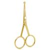 Round Head Safety Cuticle Manicure Scissors Professional Small Clipper Eyebrow Nose Hair Cut Trimming Tweezers Beard Scissors
